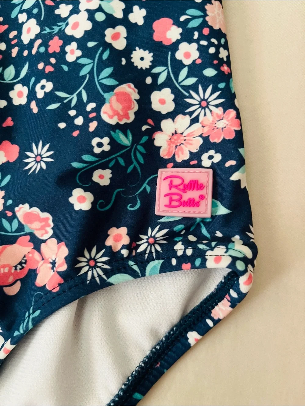 Ruffle Butts pretty navy